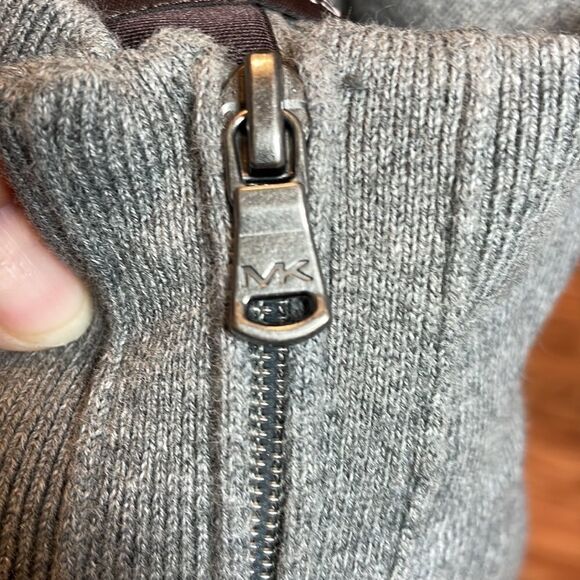 Michael Kors Men’s Pullover Sweater, 1/4 Zip, Grey XL - Picture 8 of 8
